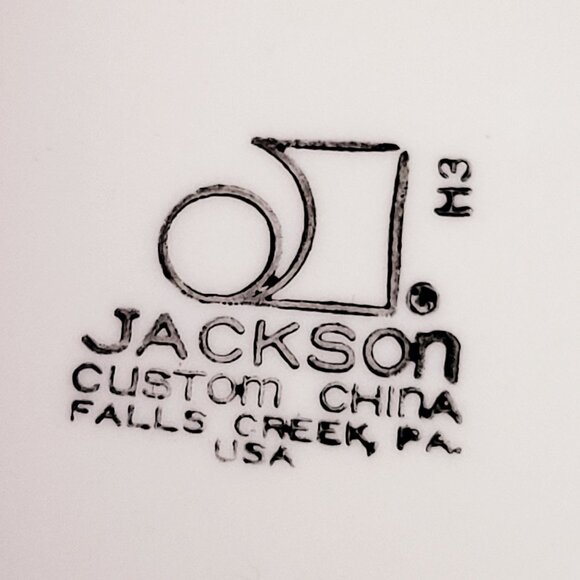 Vintage Jackson Yellow Roses Babys Breath Decorative Plate - Picture 6 of 11